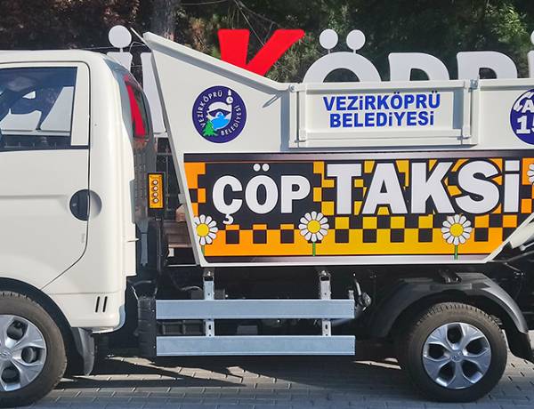 Vezirköprü Belediyesi Çöp Taksi Adedini İkiye Çıkarttı
