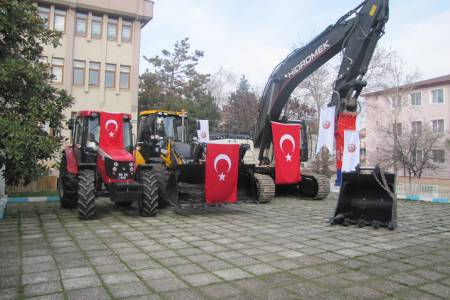 Vezirköprü Orman İşletme Müdürlüğüne 3 Yeni Araç