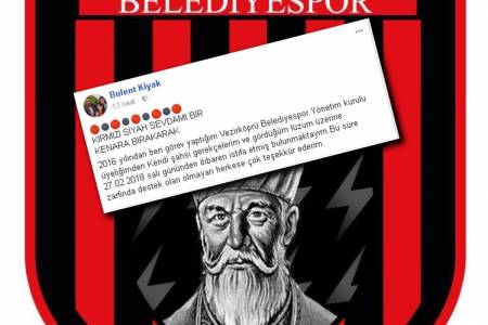 Vezirköprü Belediye Spor'da Bülent Kıyak Görevinden İstifa Etti